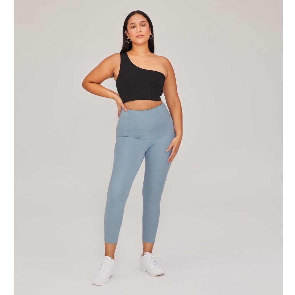Girlfriend Collective compressive high-rise legging in Dew size S